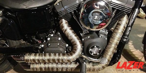 Install The Motorbike Exhaust Wraps