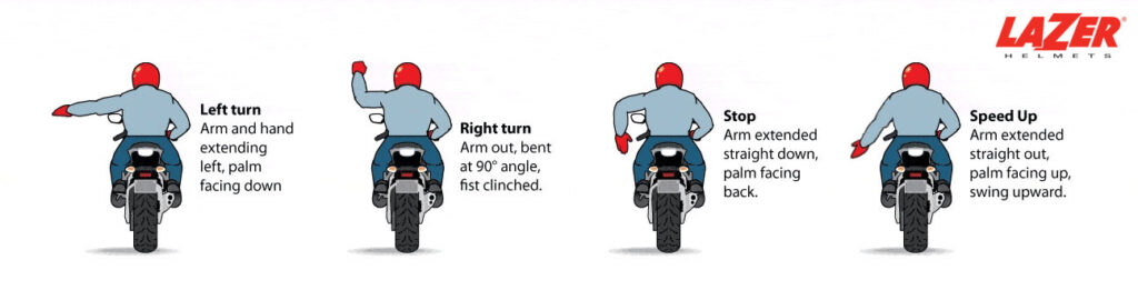 Motorcycle Hand Signals