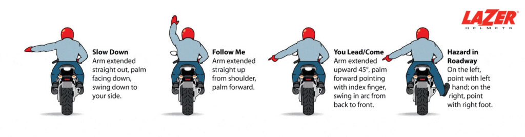 Motorcycle Hand Signals-2