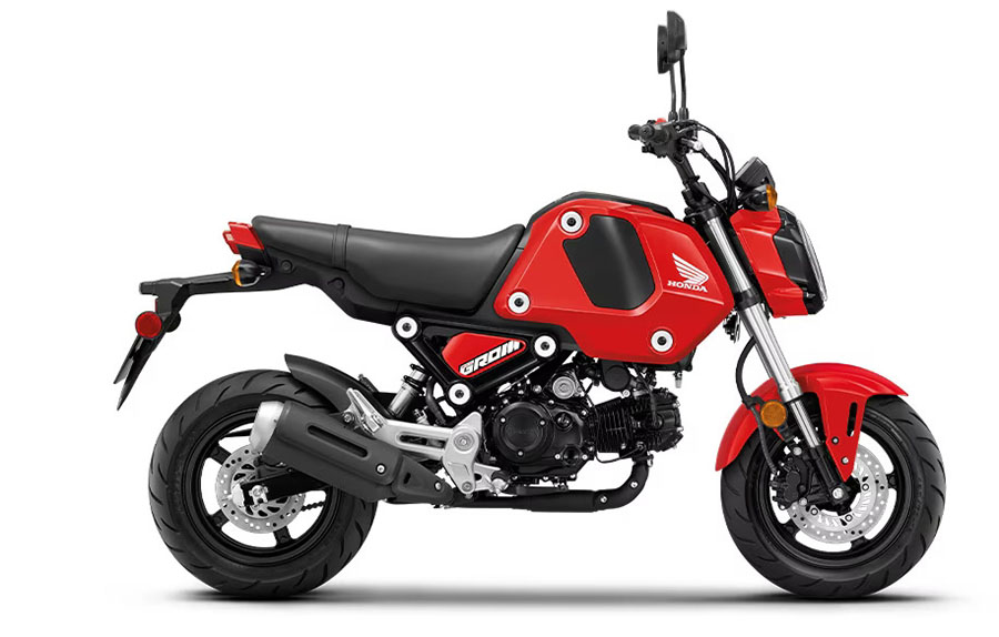 2023 Honda Grom red color