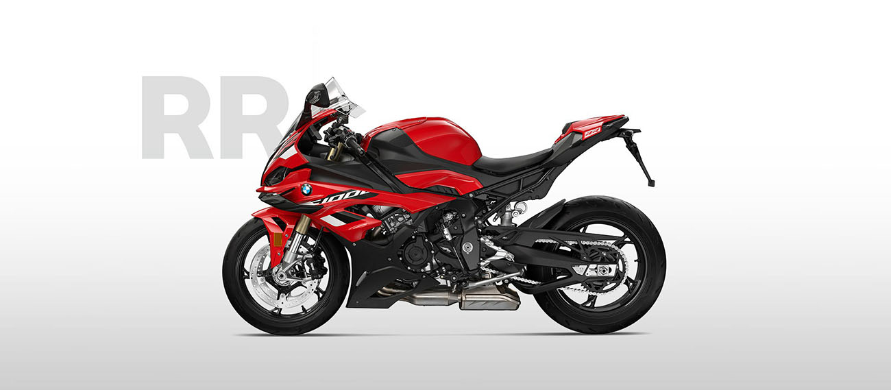 BMW S1000RR Racing Red color