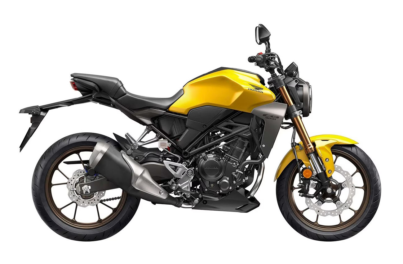 Honda CBR300R yellow color