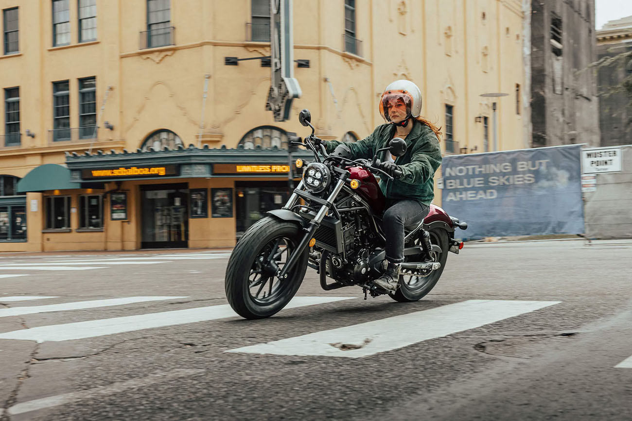 Honda Rebel 300 top speed
