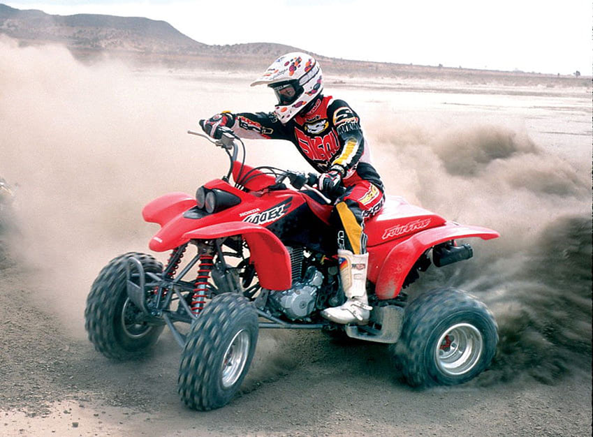 Honda TRX 400Ex top speed