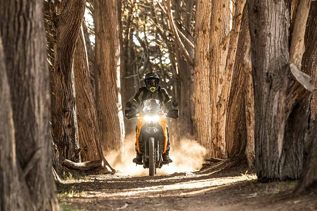 Kawasaki KLR 650 feature