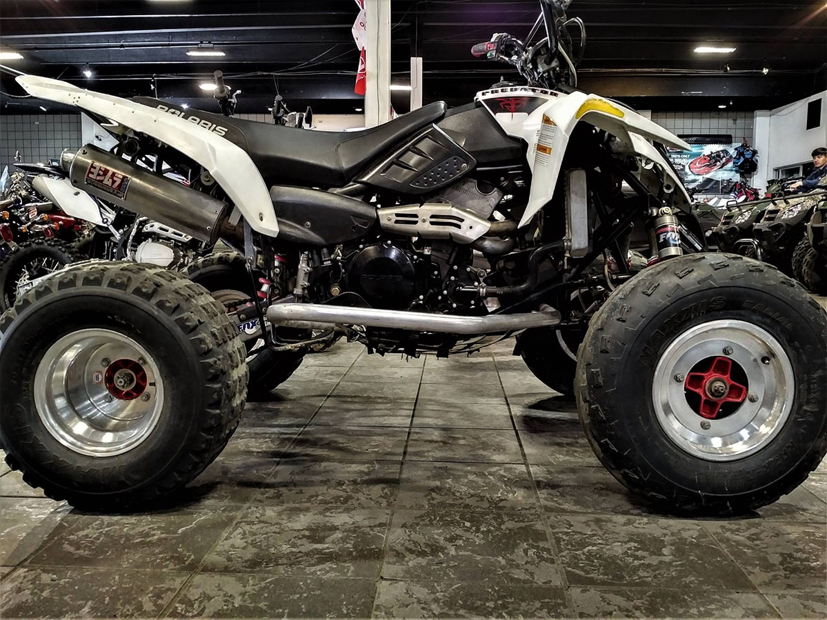 Polaris Predator 500 action