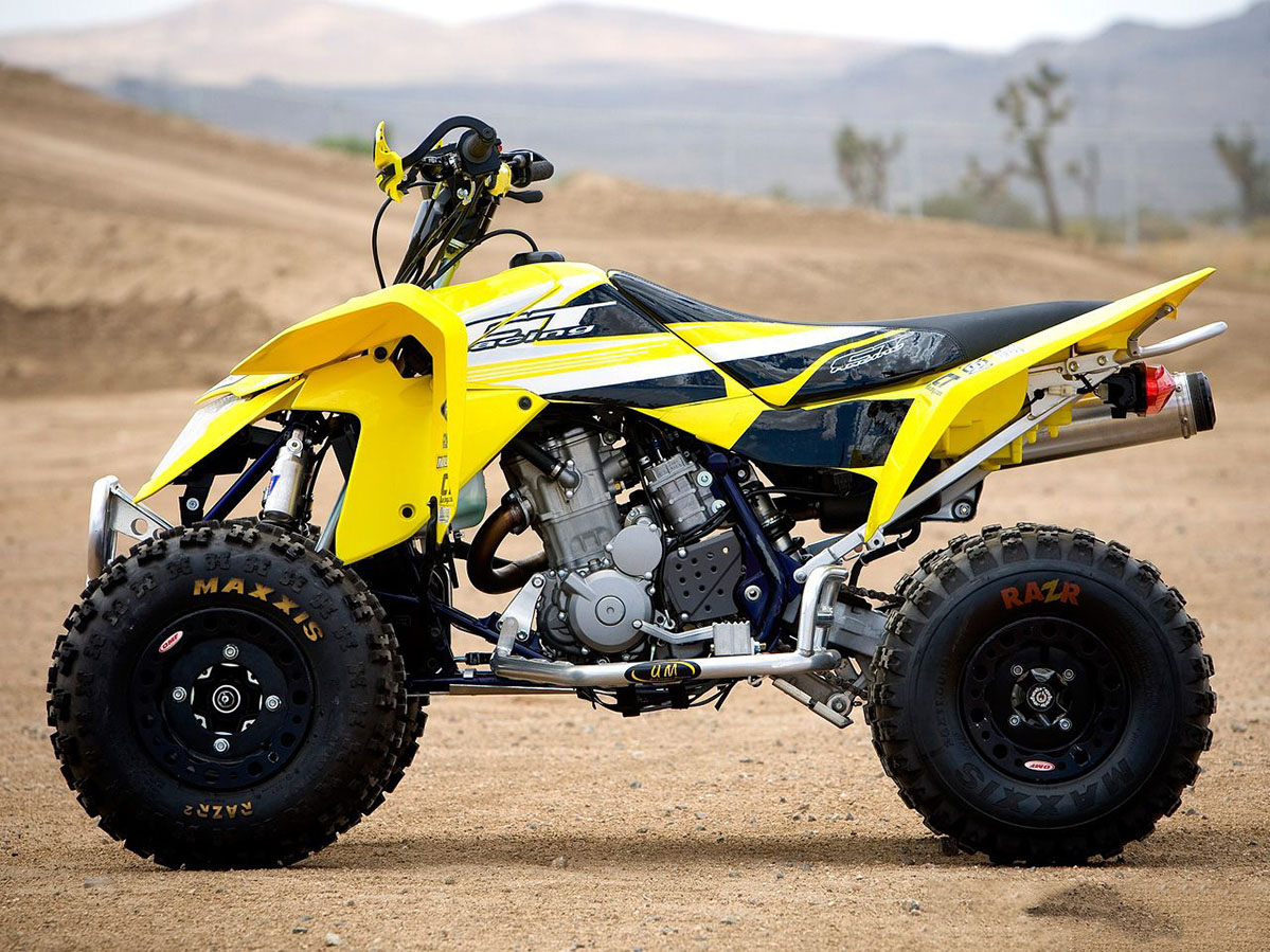 Suzuki LTZ 400 Quadsport color yellow