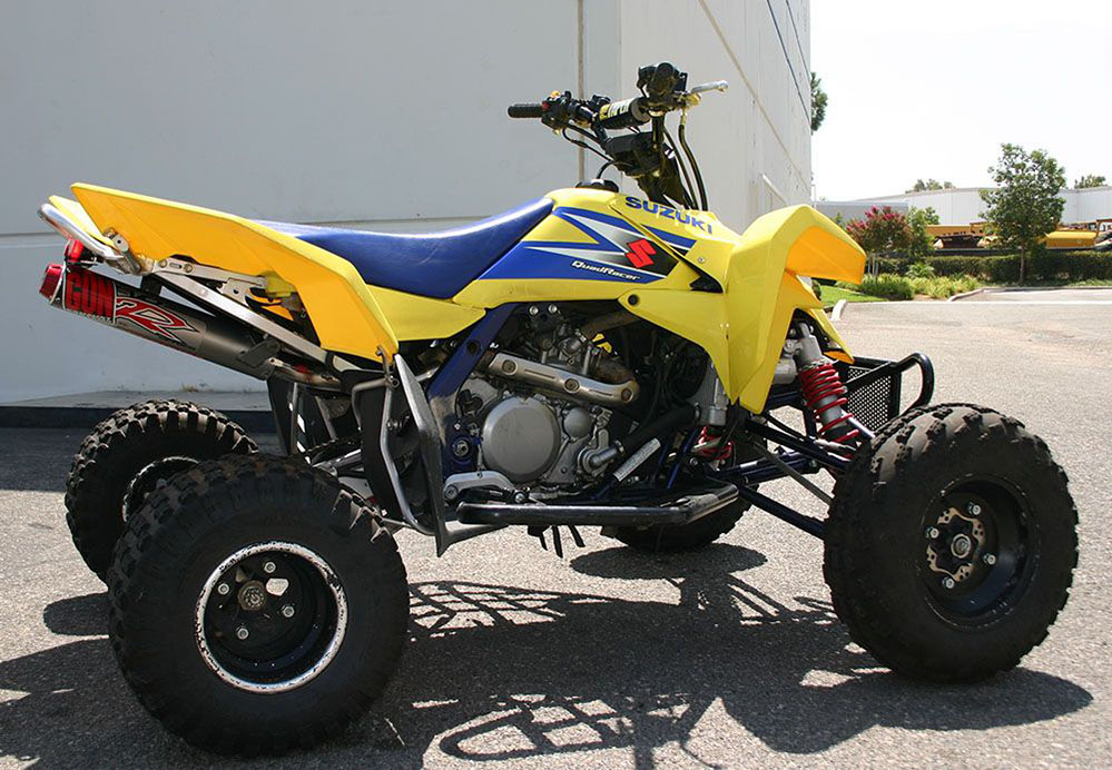 Suzuki Quadracer LTR 450 action 1