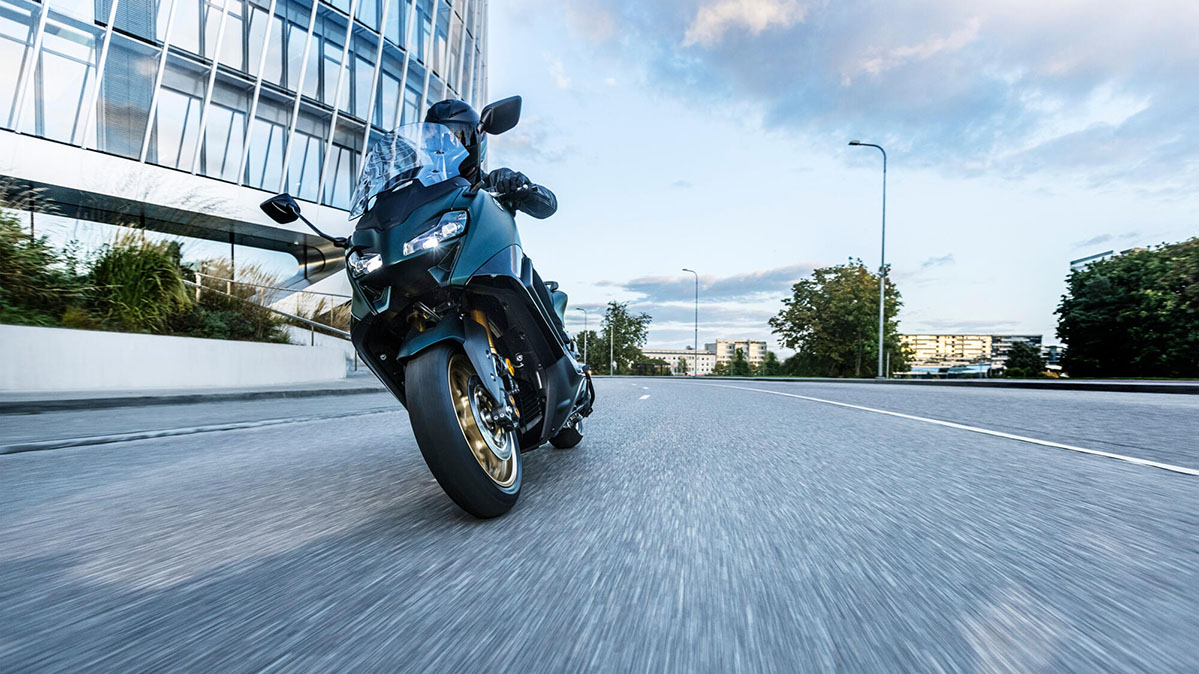 Yamaha Tmax Tech Max scooter