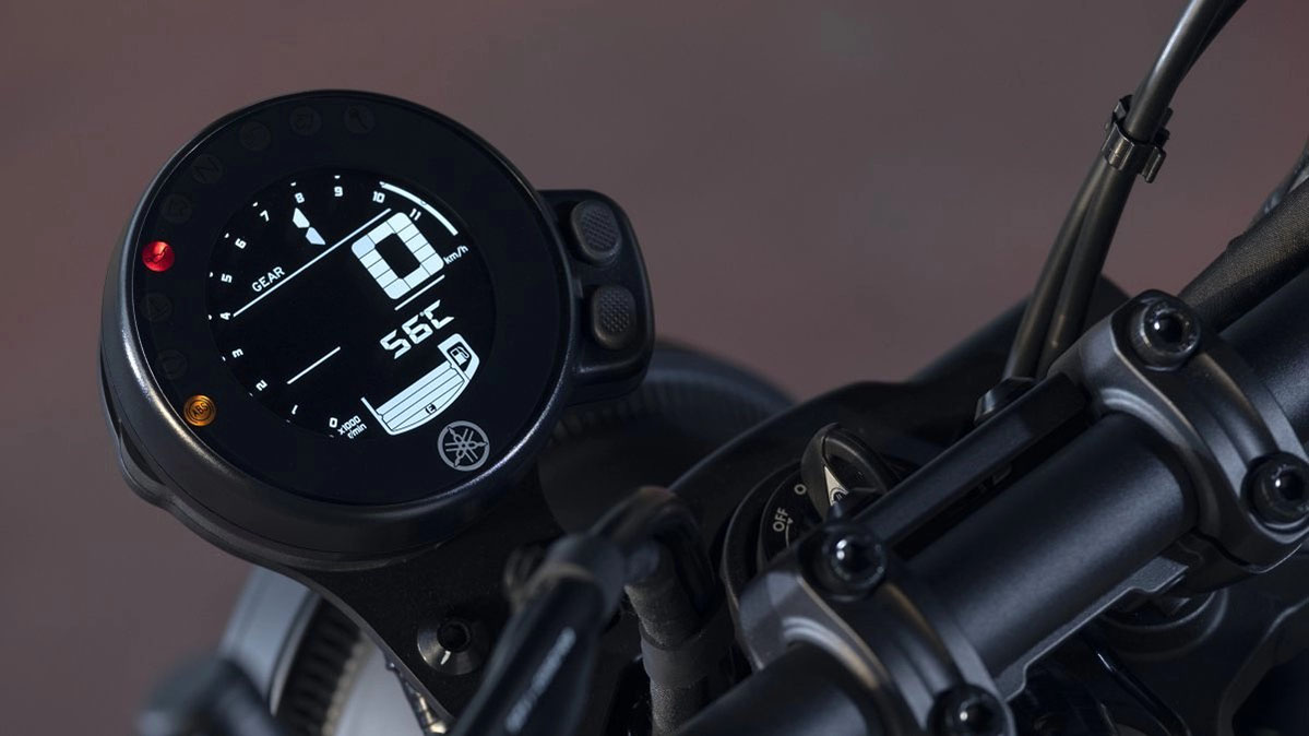 Yamaha XSR700 dashboard