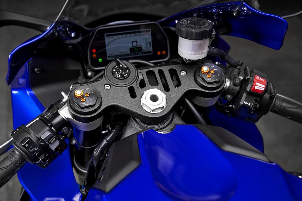 Yamaha YZF-R1 handlebars