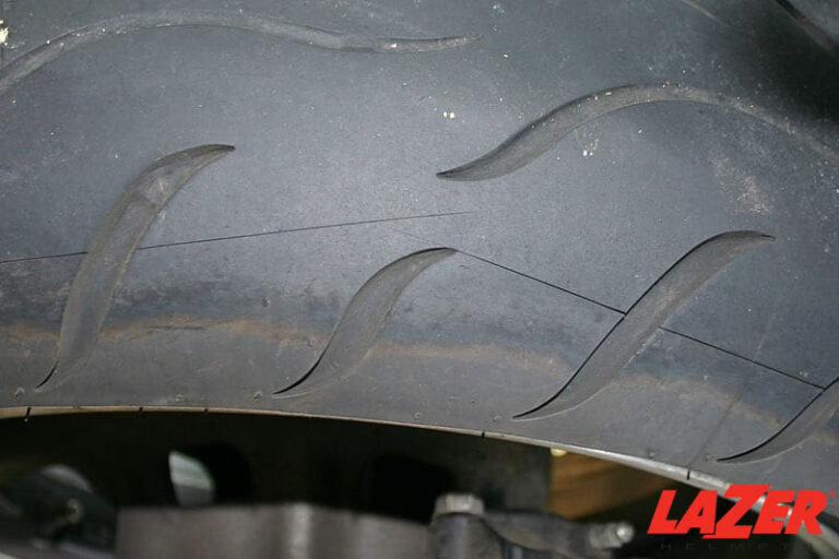 What Are Chicken Strips On Motorcycle Tires? Causes & Fixes